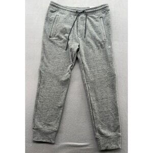 American Eagle Sweatpants Mens Large City Jogger Heather Grey Drawstring New
